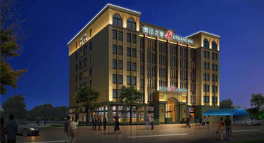 洗墻燈用到位 低造價(jià)一樣能做出高端效果